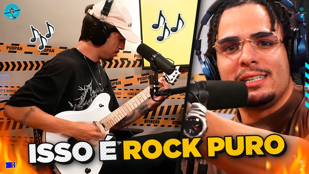 LVCAS SURPREENDE AO VIVO no Podpah com performance INSANA!