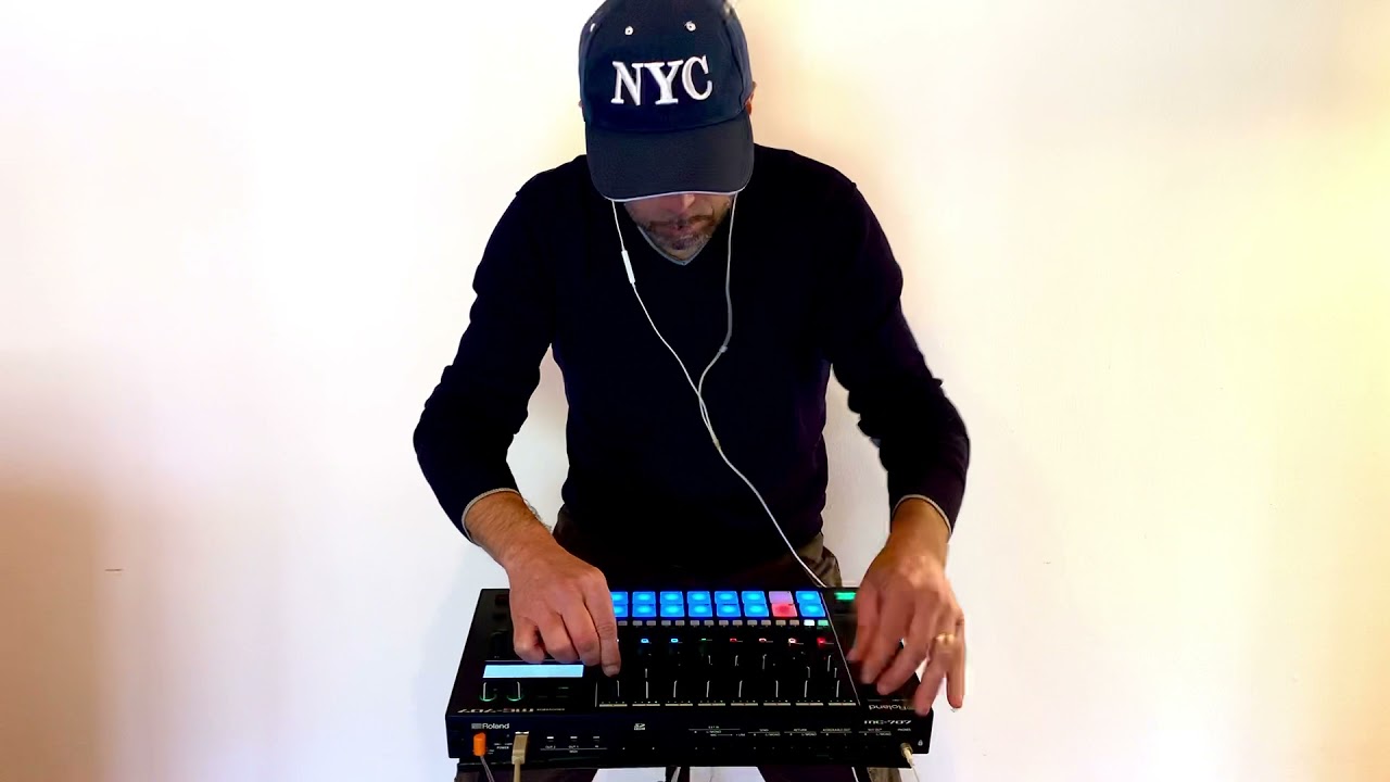 Alex Fain Techno peak live perform #mc707