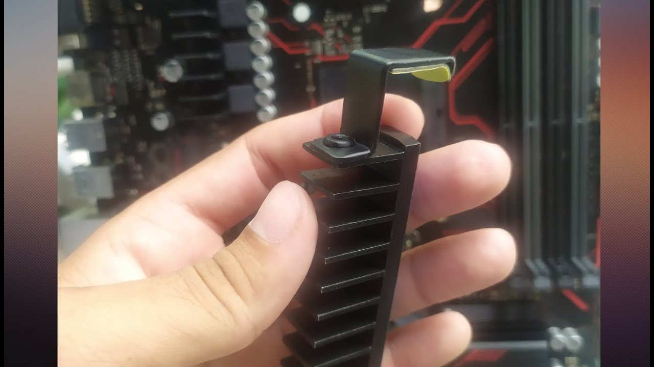 Dissipador de VRM sem Risco de Quedas modelos Asus prime b450 e outros Solução definitiva