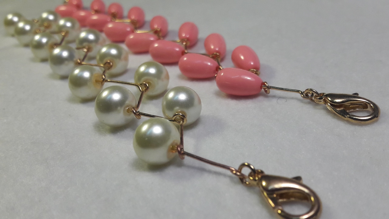 Hermosa y Facil Pulsera con Perlas...Clase 38!!!