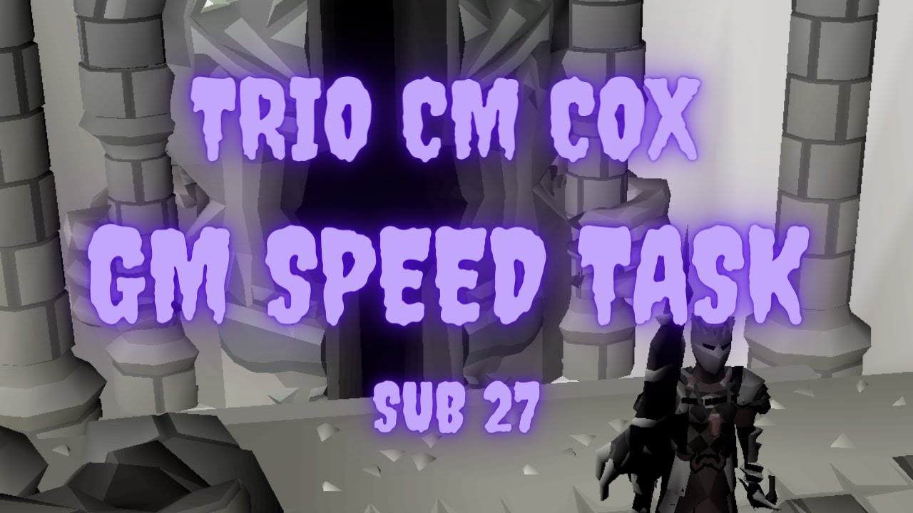 Trio Cox CM GM Speed Runner... This Was Free feat Zetsubou & Mr Rubler