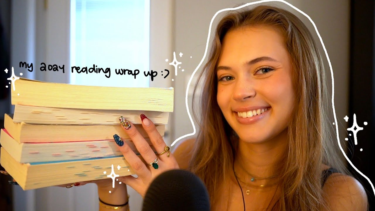 ASMR | My Favorite Books of 2024 📚 ✨ (book tapping, whispering)