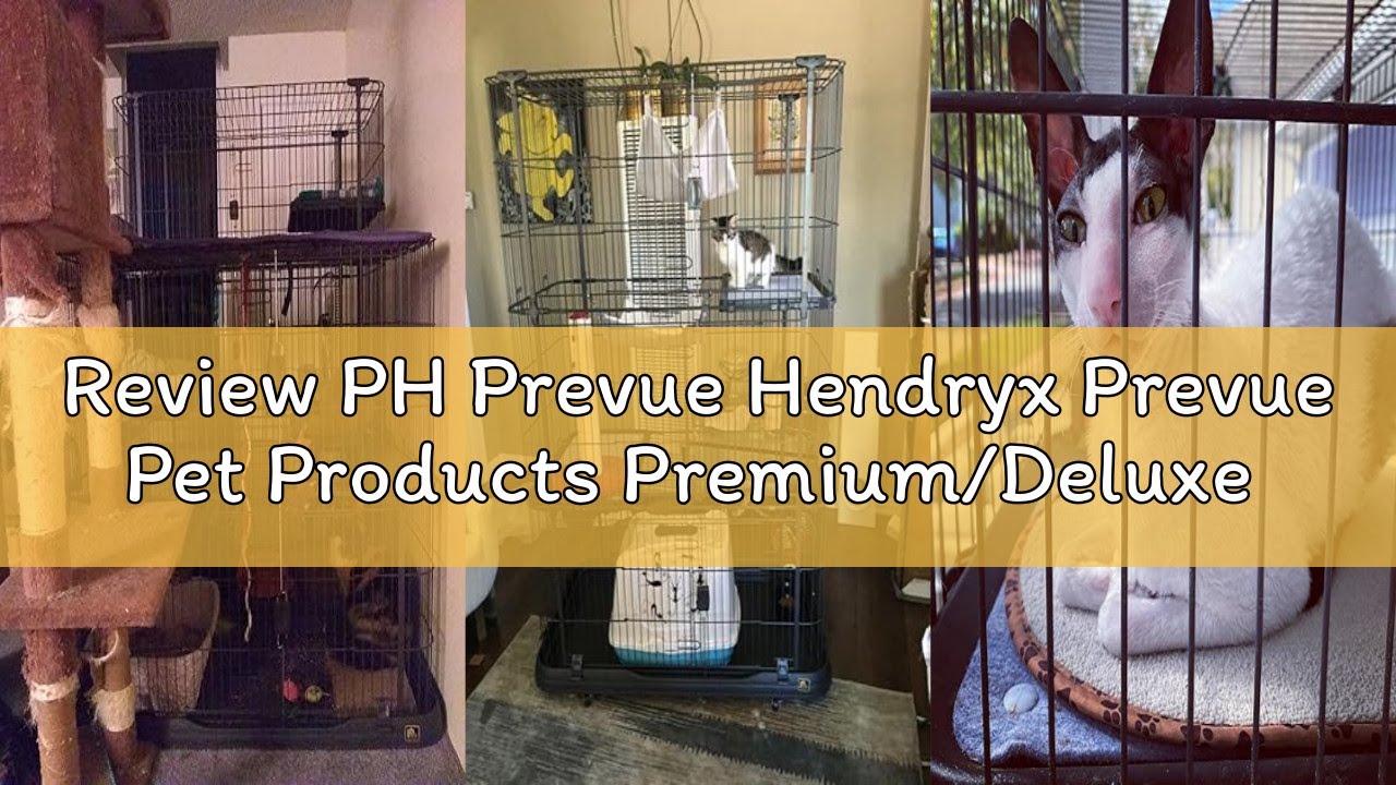 Review PH Prevue Hendryx Prevue Pet Products Premium/Deluxe Cat Home, Black