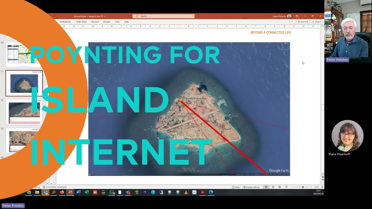 Poynting Antennas for Island Internet.