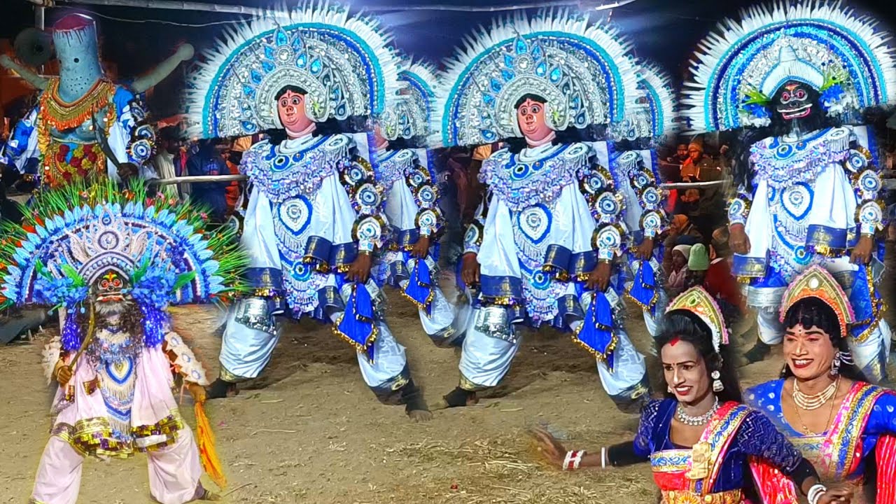 নতুন ড্রেস পোশাক মুখোশ এই আসরে প্রথম /Royal chhau academy chhau nach /Cho nach /Star purulia 