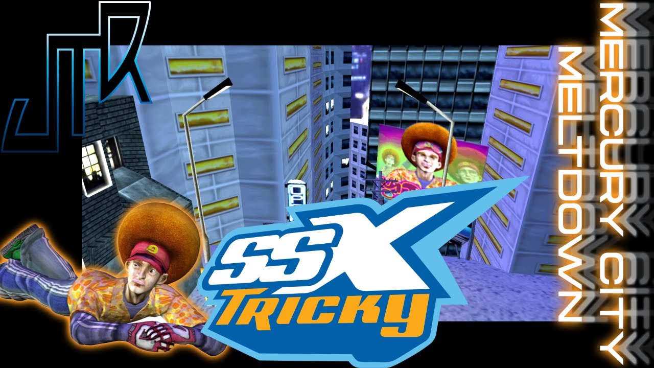 SSX Tricky - Eddie - Mercury City Meltdown