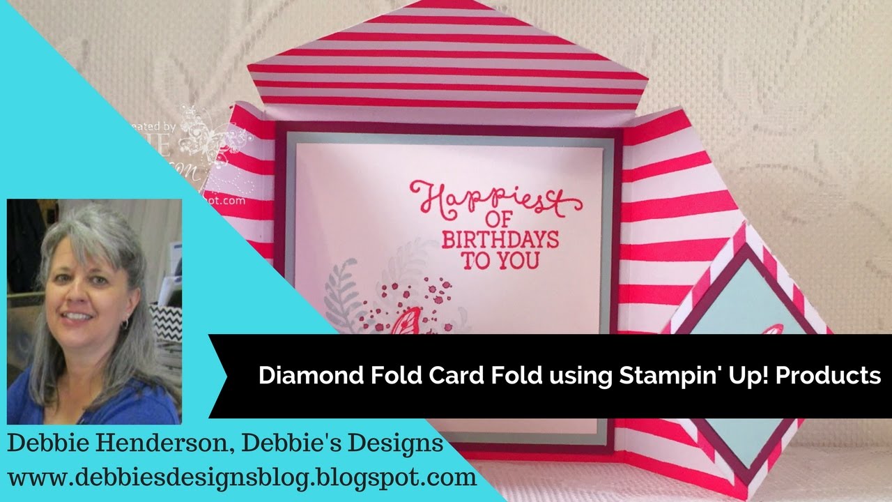 Diamond Fold Card Fold