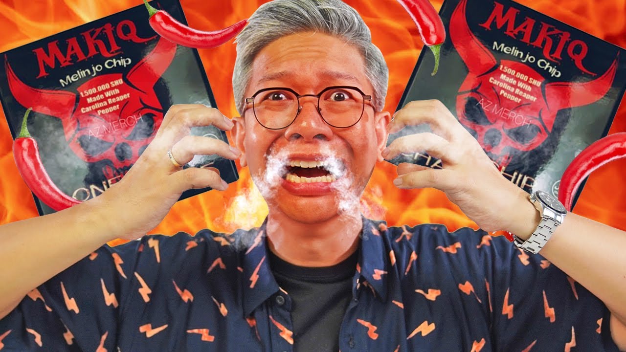 EAT THE SPICIEST MAKIQ CHIPS IN INDONESIA!!