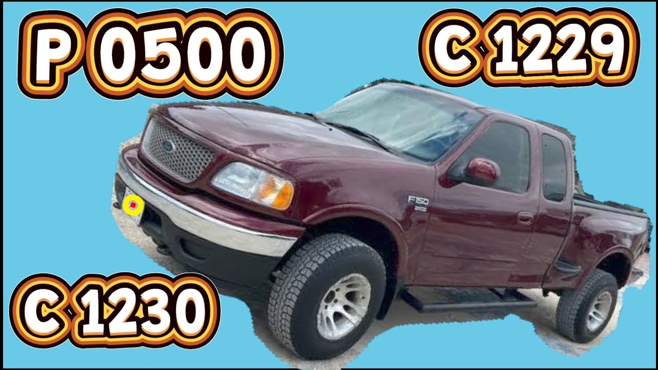 P0500 Ford F-150  C1230 C1229 Sensor de Velocidad  ABS