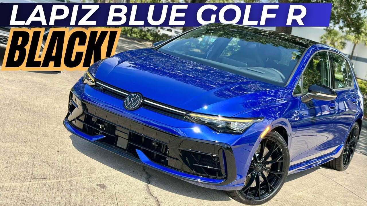 2025 VW Golf R Black Edition Its The Ultimate Hot Hatch In Performance, Tech and Style