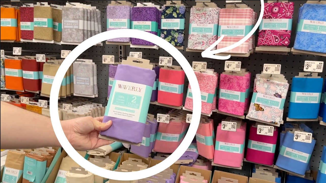 The stunning new Walmart fabric trend everyone will be copying for their front doors!