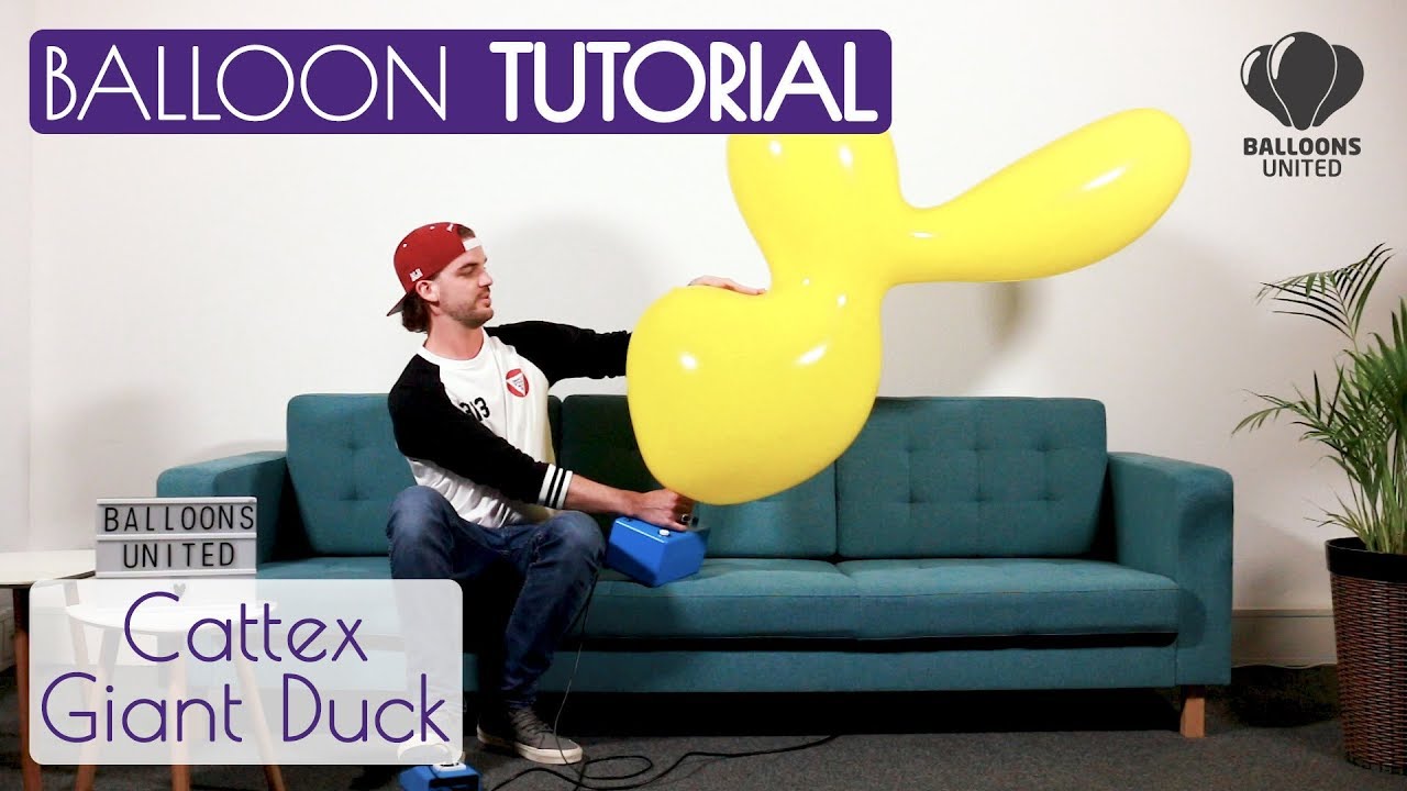 CATTEX GIANT DUCK – BALLOON TUTORIAL (EN+DE)