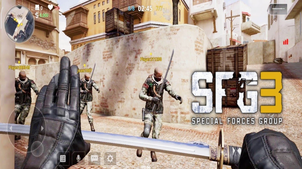 Special Forces Group 3 Knives Mode