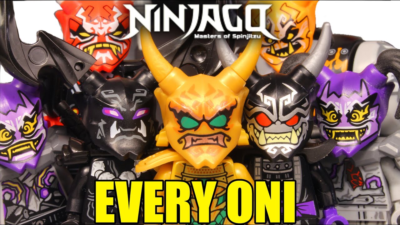 Видео о коллекции LEGO Ninjago | THE ONI 👹