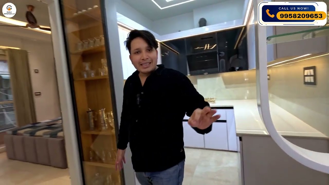 4 BHK LUXURIOUS FLAT DETAILED VIDEO #home #dwarkamorflats 