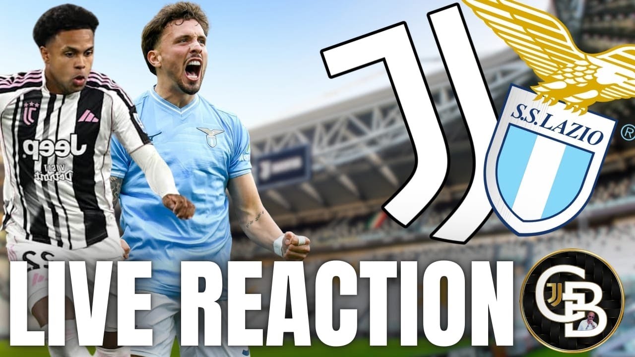JUVENTUS LAZIO || LIVE REACTION || FINO ALLA FINE ||