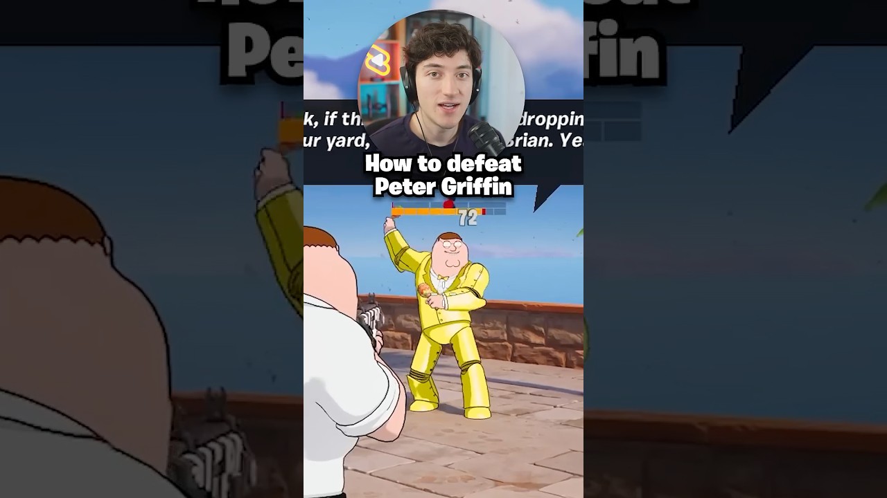 Как победить Питера Гриффина в Fortnite...