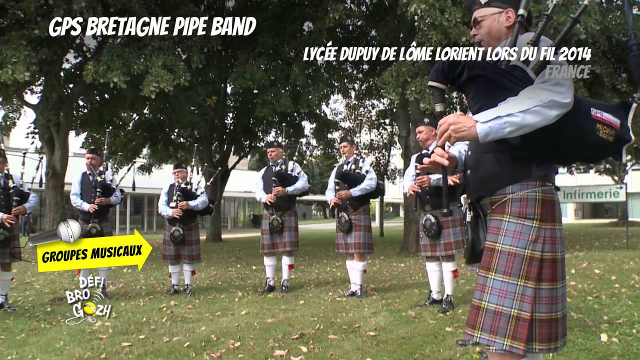 GPS Bretagne pipe Band