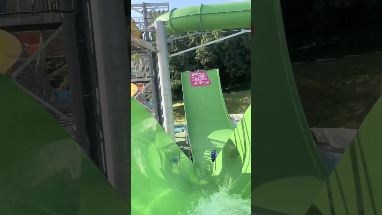 Kąpielisko Fala Chorz&oacute;w Zjeżdżalnia Wahadło #waterslide #waterpark #aquapark #slide #summer #chorz&oacute;w