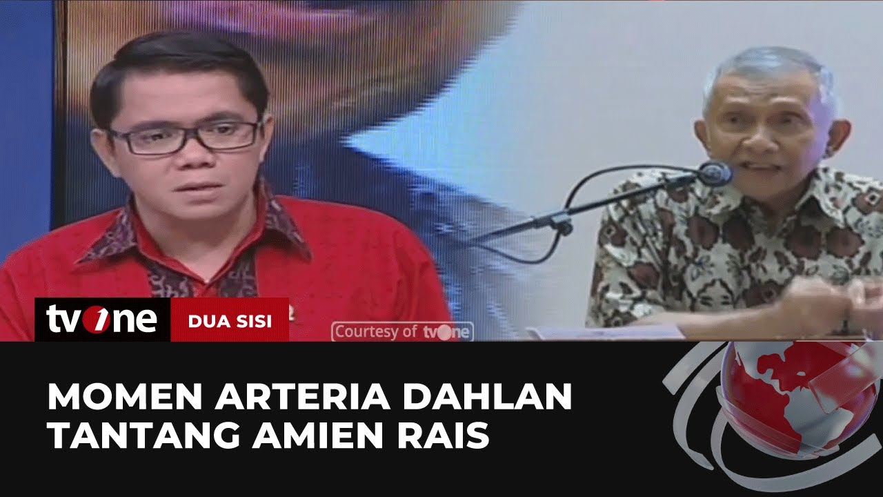 Keras! Momen Arteria Dahlan Sebut Kritik Amien Rais Ke Jokowi Sebagai Penistaan | Dua Sisi tvOne