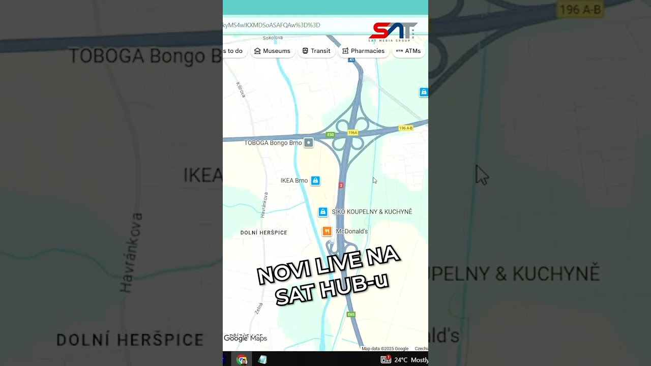Novi LIVE na SAT HUB-u! Jesenja PATROLA:  Auto put u Če&scaron;koj | Emisija SAT #shorts #emisijasat #Live