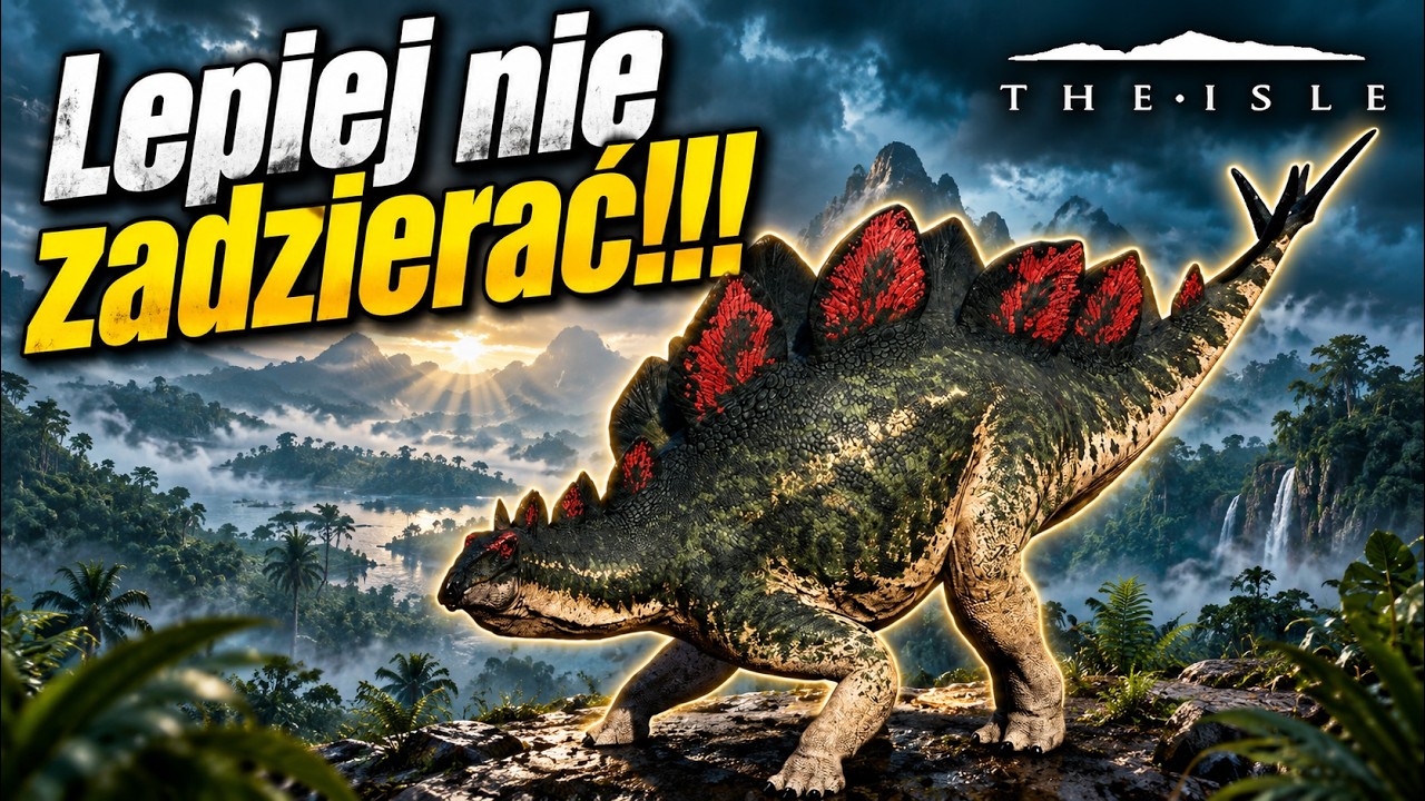 STEGOZAUR WSZYSTKO WYKRAWIA! 🦖 | THE ISLE EVRIMA