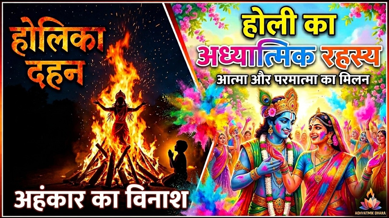 Holi Ka Adhyatmik Rahasya: Kyun Jalayi Jati Hai Holika? | Holi 2026 Special
