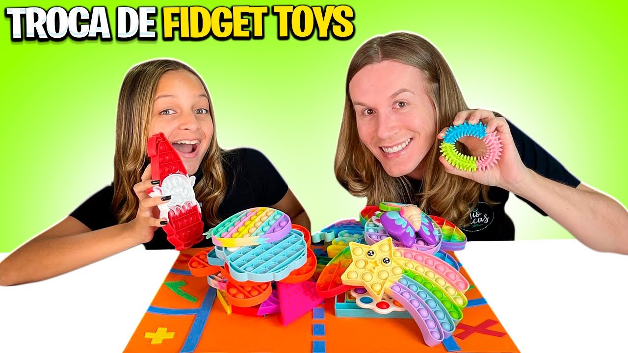 TROCAS DE FIDGET TOYS | TROCANDO FIDGET TOYS | Ft. Tio Lucas
