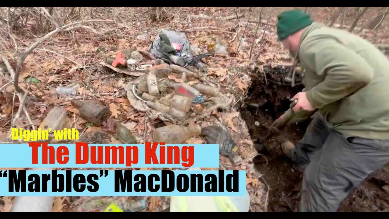 Bottle Digging- 20 Degree Dig w/ The Dump King  