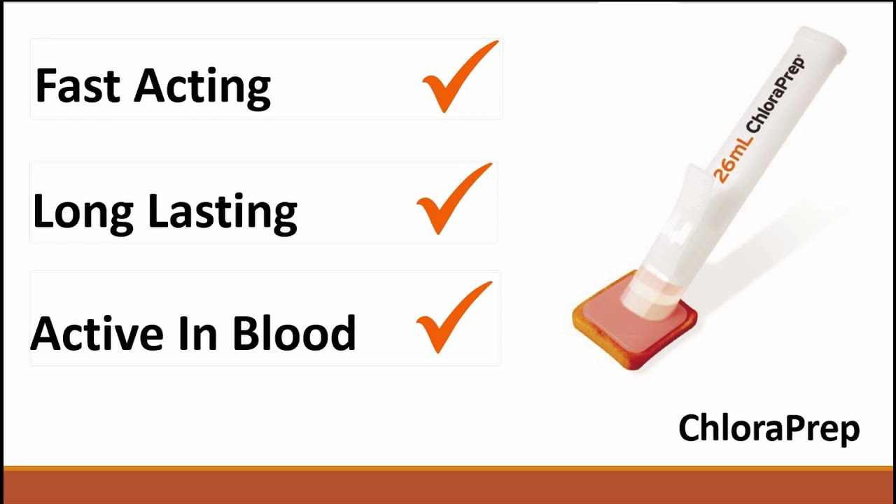 Benefits of ChloraPrep by the Skin Prep experts @Iskushealth