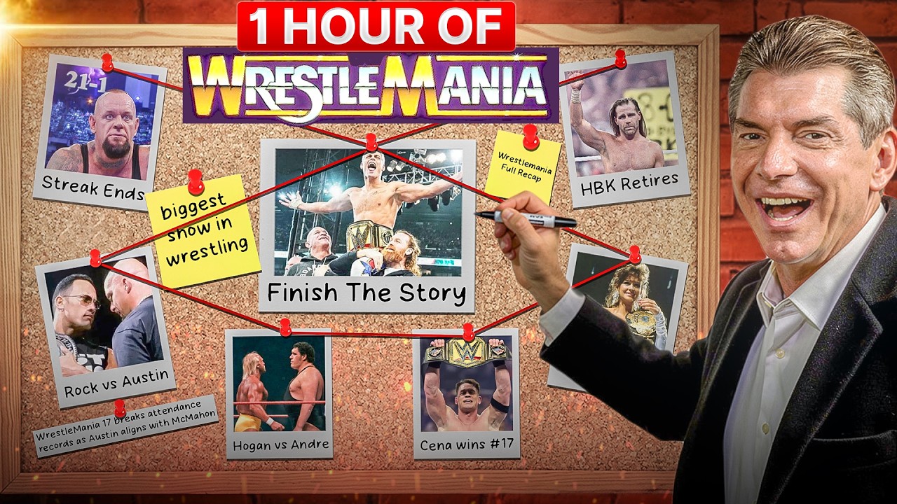 1 Hour of WWE History to Fall Asleep To (WrestleMania Edition)