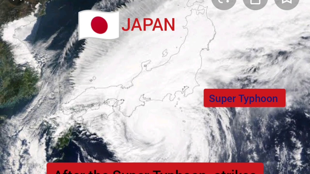 JAPAN TYPHOON HAGIBIS OCTOBER 2019