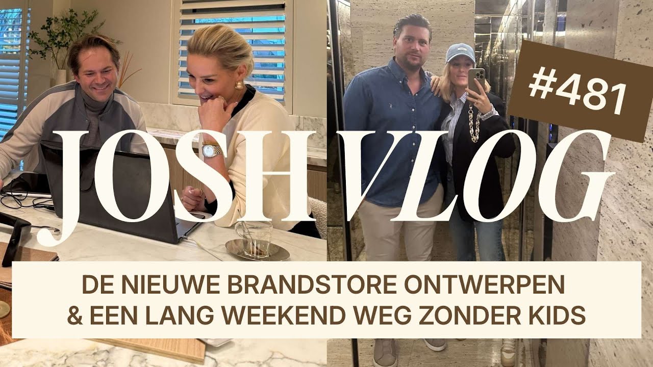 TWEEDE  JOSH V BRANDSTORE IN DEN BOSCH & NAAR MILAAN MET NICK! ❤️ |JOSHVLOG #481