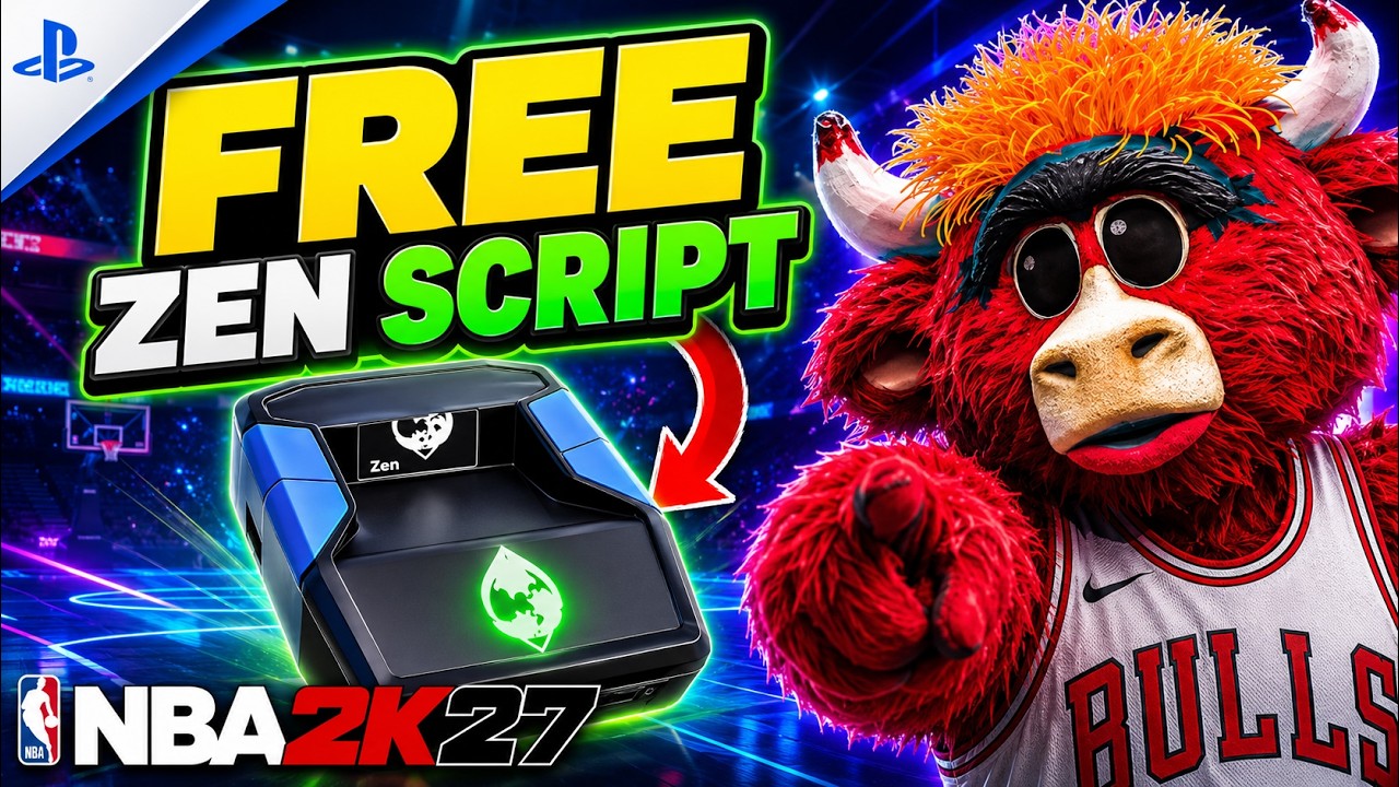 BEST FREE NBA 2K27 CRONUS ZEN SCRIPT | WORKING AUTO GREEN AND INFINITE STAMINA!!!
