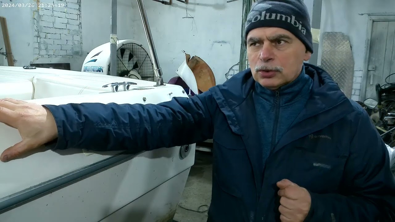 Установка отопителей в катер