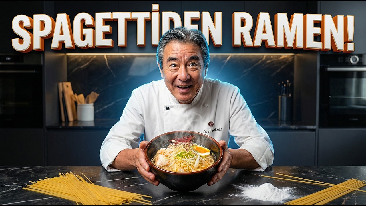 Spagettiden Ramen Olur mu? | Karbonatla Alkali Noodle Hack!