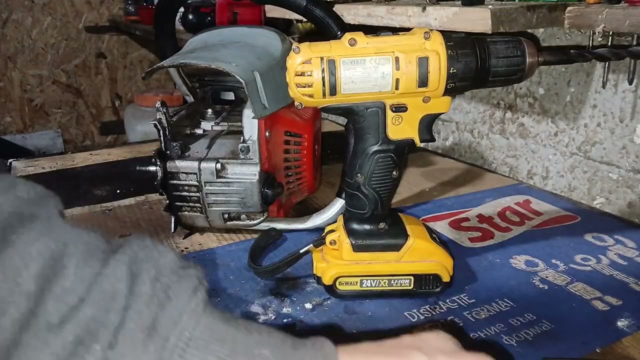 Modificare tobă de evacuare la drujba (Muffler Mod )+Inspectarea pistonului