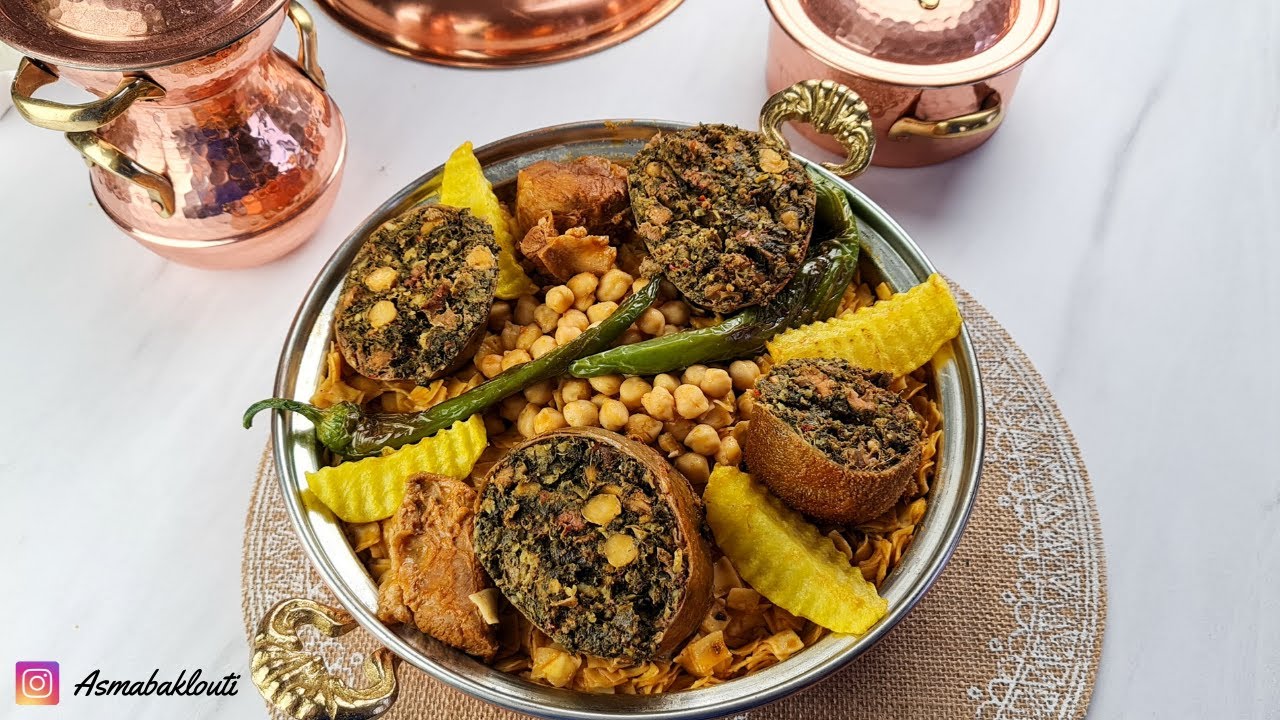 روسات نواصر مع طريقة تحضير العصبان التونسي الي جا بنة على بنة Recette Nwacer Tunisienne