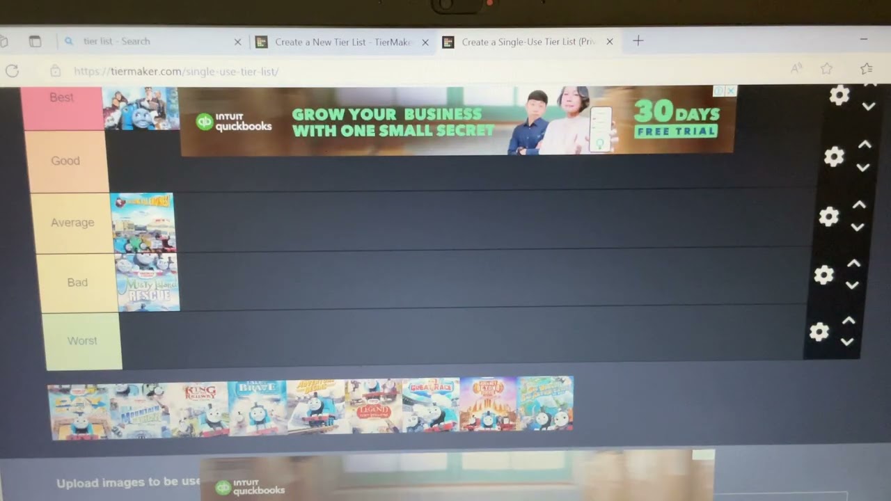 Thomas Movies Tier List