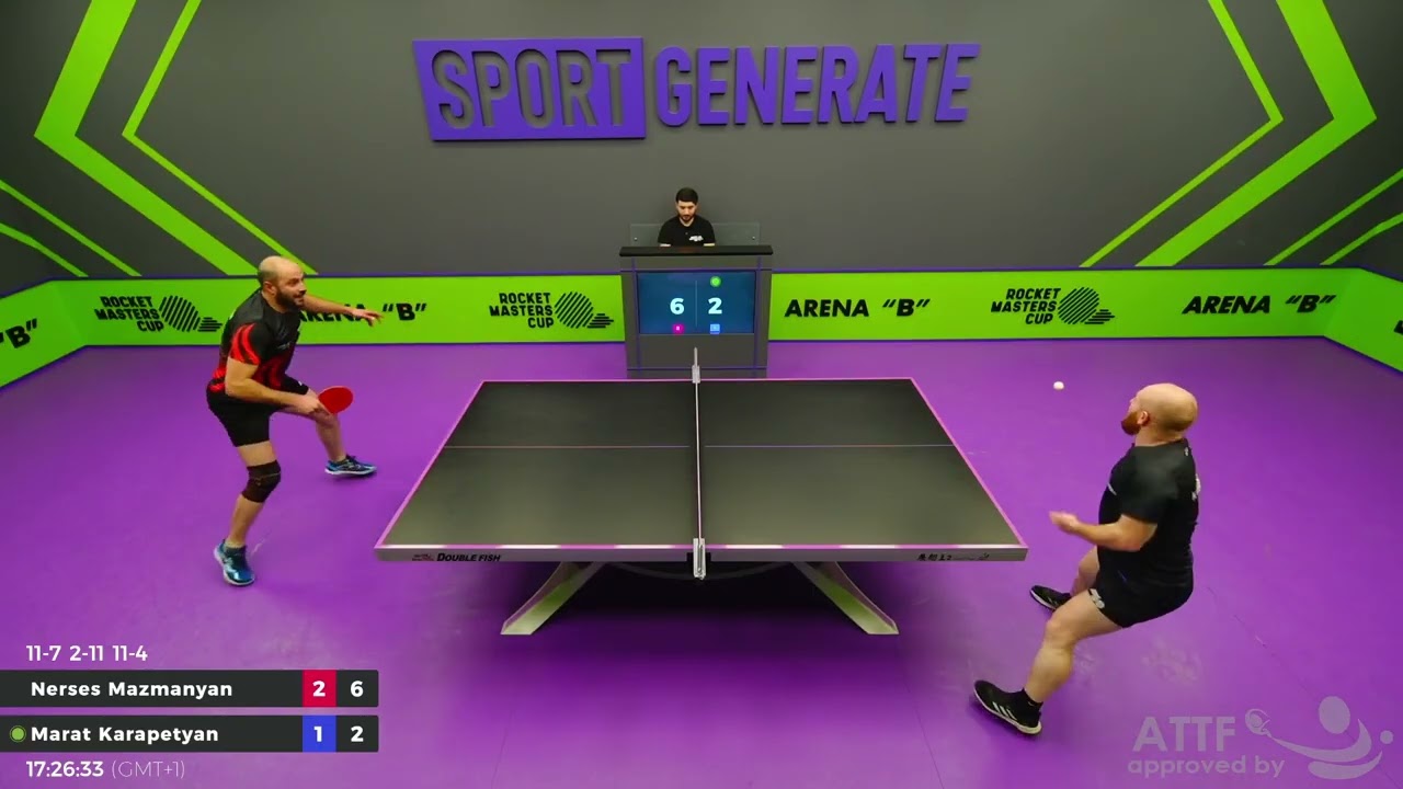 Table Tennis | N.Mazmanyan - M.Karapetyan | 22.02.2026 17:15 (CET) | RMC.SP3 35200675