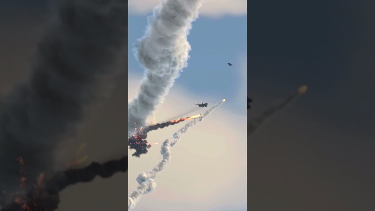 Российский зенитный ракетный комплекс &laquo;Тор-М1&raquo; поразил истребитель F-15.