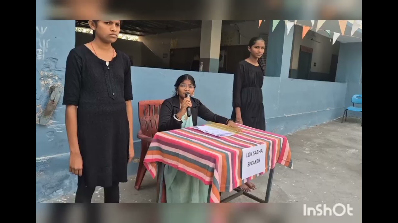 Mock parliament @ PMSHRI kgbv Kattangur 2025-26 