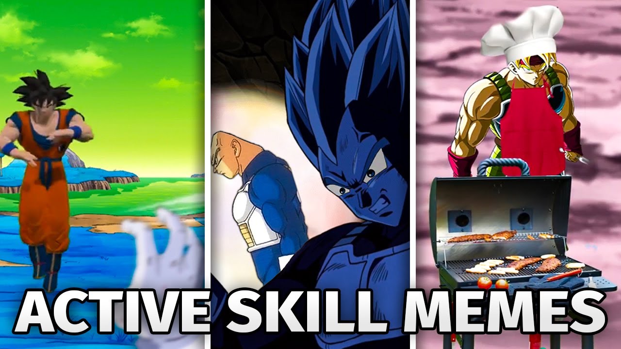 Dokkan Battle Active Skill Meme Edits Compilation
