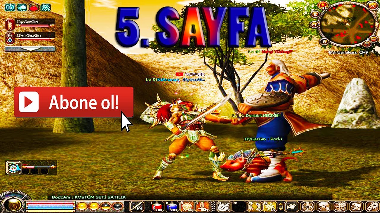Metin2 Sayfa görevleri 5. SAYFA