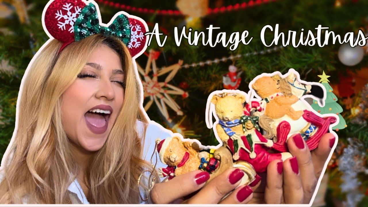 VLOGMAS 2024 !!! Setting up my Vintage Christmas Tree | Laken Riley vent 💔