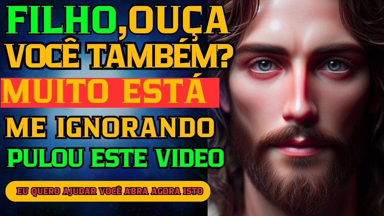 🔴DEUS ESTA DIZENDO,quero abençoar você com milagres, avanço financeiro✝️JESUS DIZ