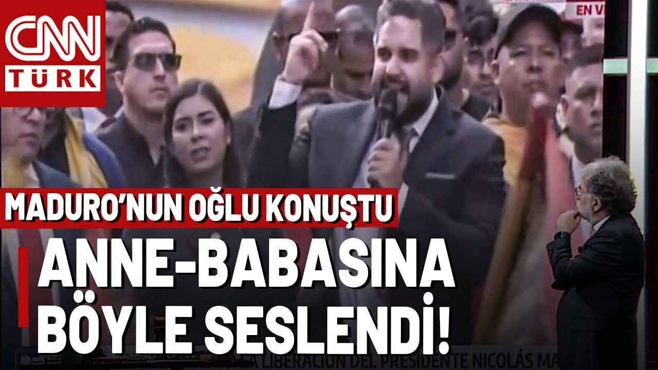 SON DAKİKA🚨Maduro'nun Oğlu: "Siz Dönene Kadar Görevi Yerine Getireceğiz"