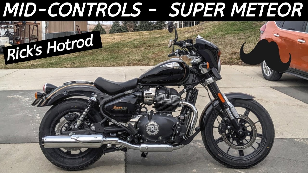 Royal Enfield Super Meteor with Mid-Controls - Life is Good - Wahoo!