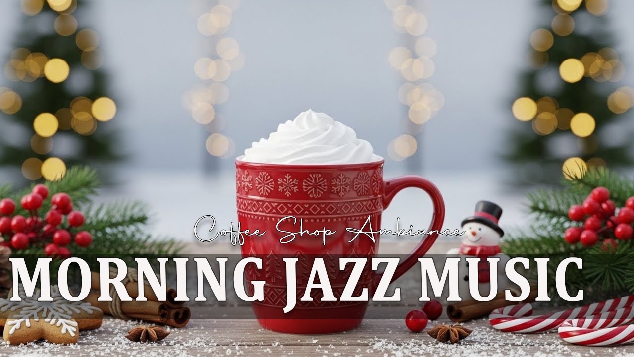Morning Jazz Music 🎧 Coffee Shop Ambiance & Sweet Bossa Nova Piano Music for Happy Moods