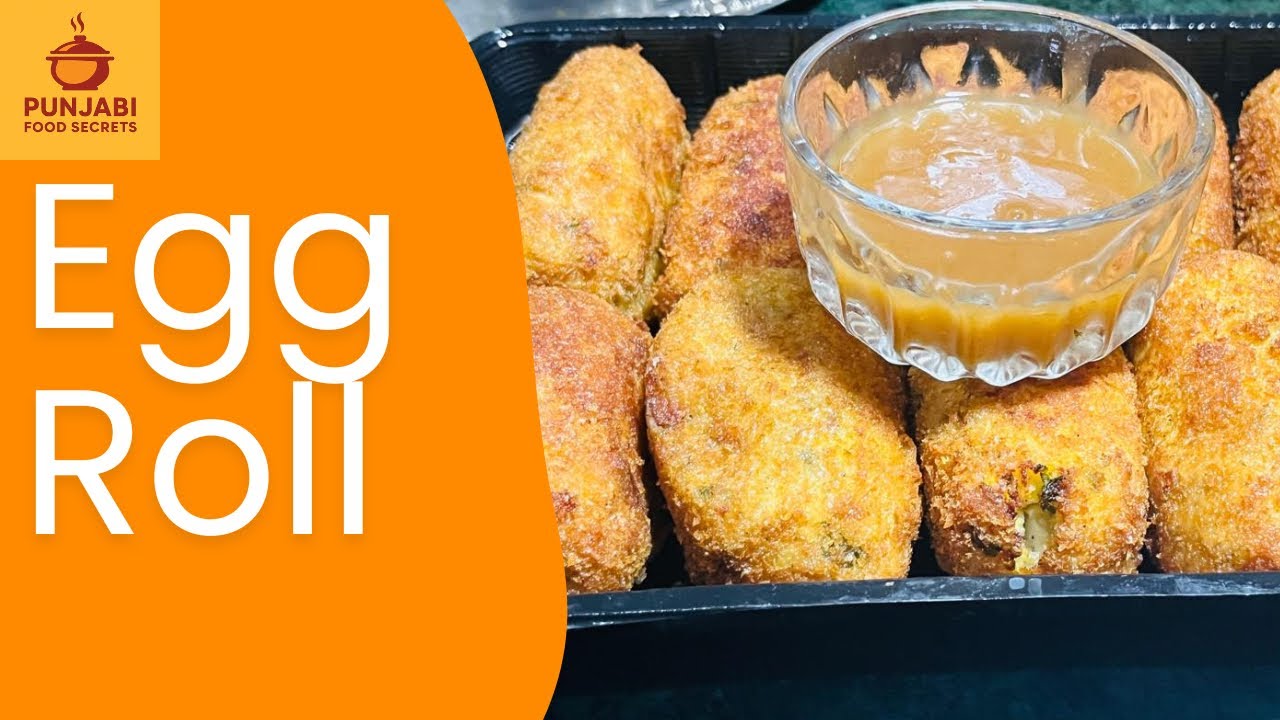 Classic Desi Anda Egg Roll – Spicy, Juicy & Full of Flavor @PunjabiFoodsecrets85 